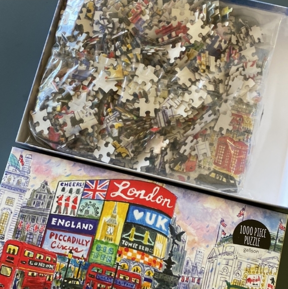 Galison 1000 piece puzzle London by Michael Storrings - Picture 4 of 4